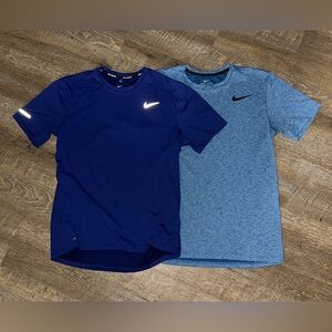***SOLD*** TWO Nike Men's Dri-FIT Fitness Short Sleeve T-Shirt